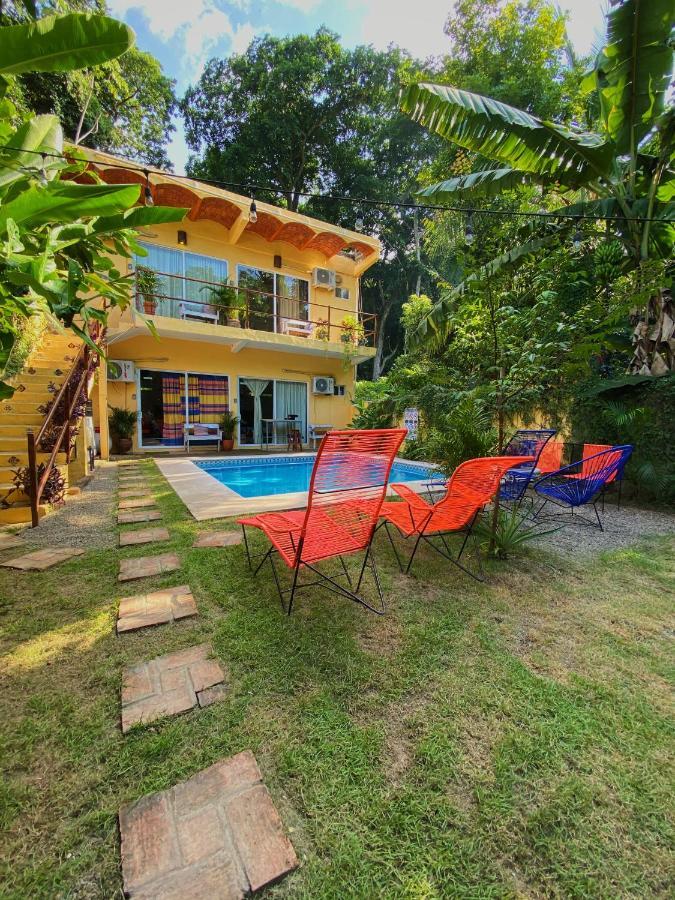 Habitacion Privada Con Pisicina Y Cocina Compartida Sayulita Ngoại thất bức ảnh