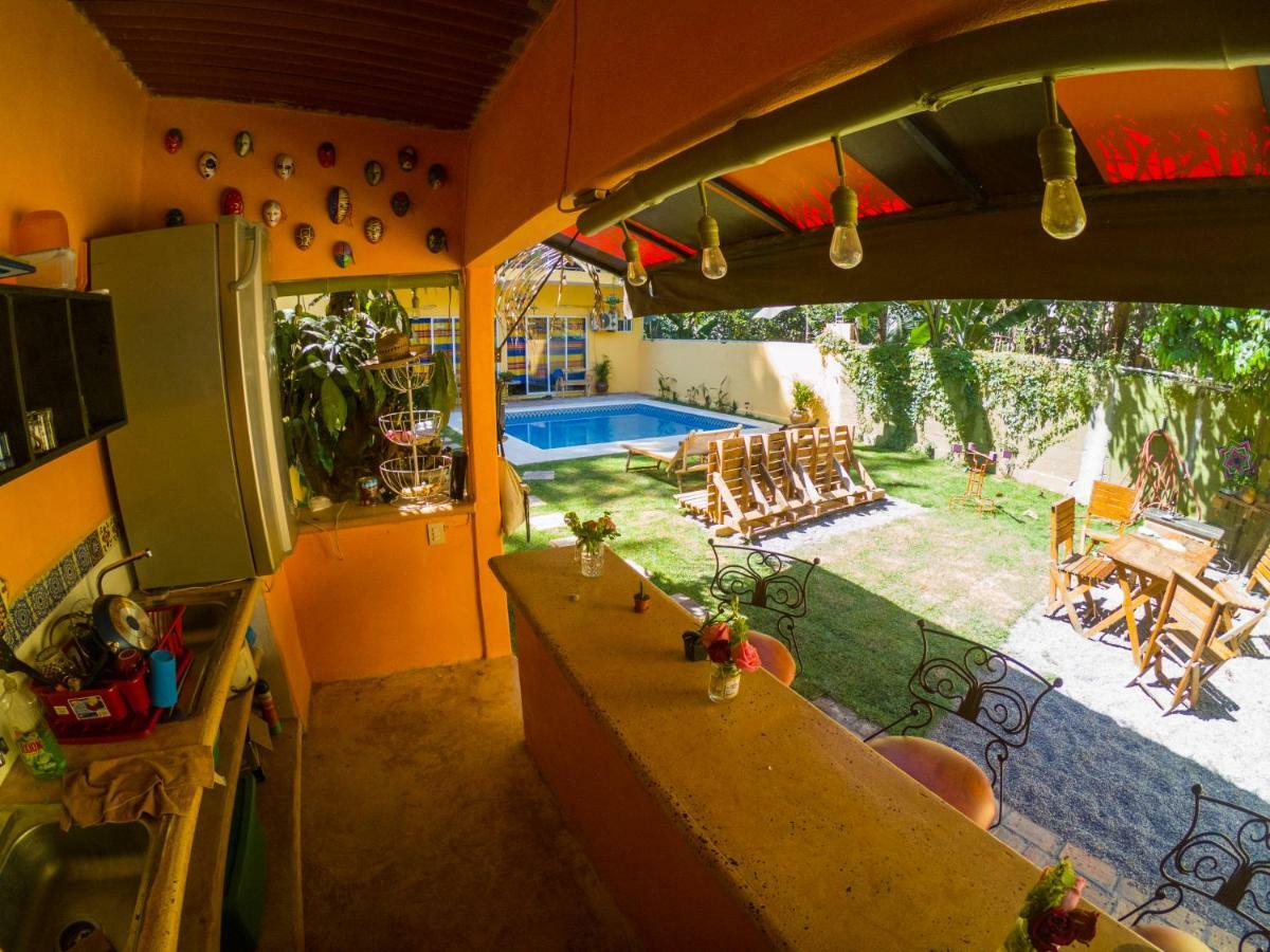 Habitacion Privada Con Pisicina Y Cocina Compartida Sayulita Ngoại thất bức ảnh
